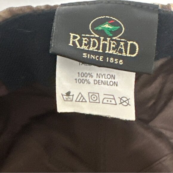 RedHead Camo Baseball Cap With Embroidered Logo Hunting Camping Outdoor - Picture 8 of 9